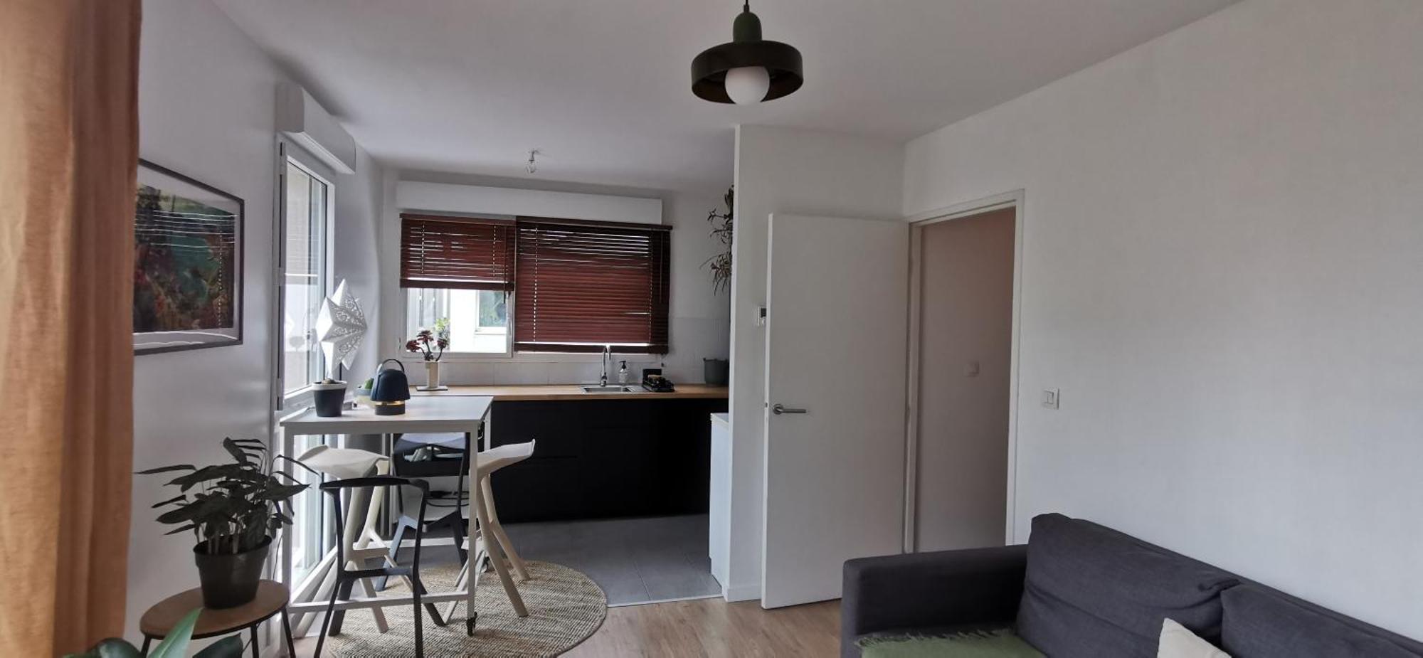 Appart T2 L'Ile De Nantes Avec Parking Prive Exterior foto