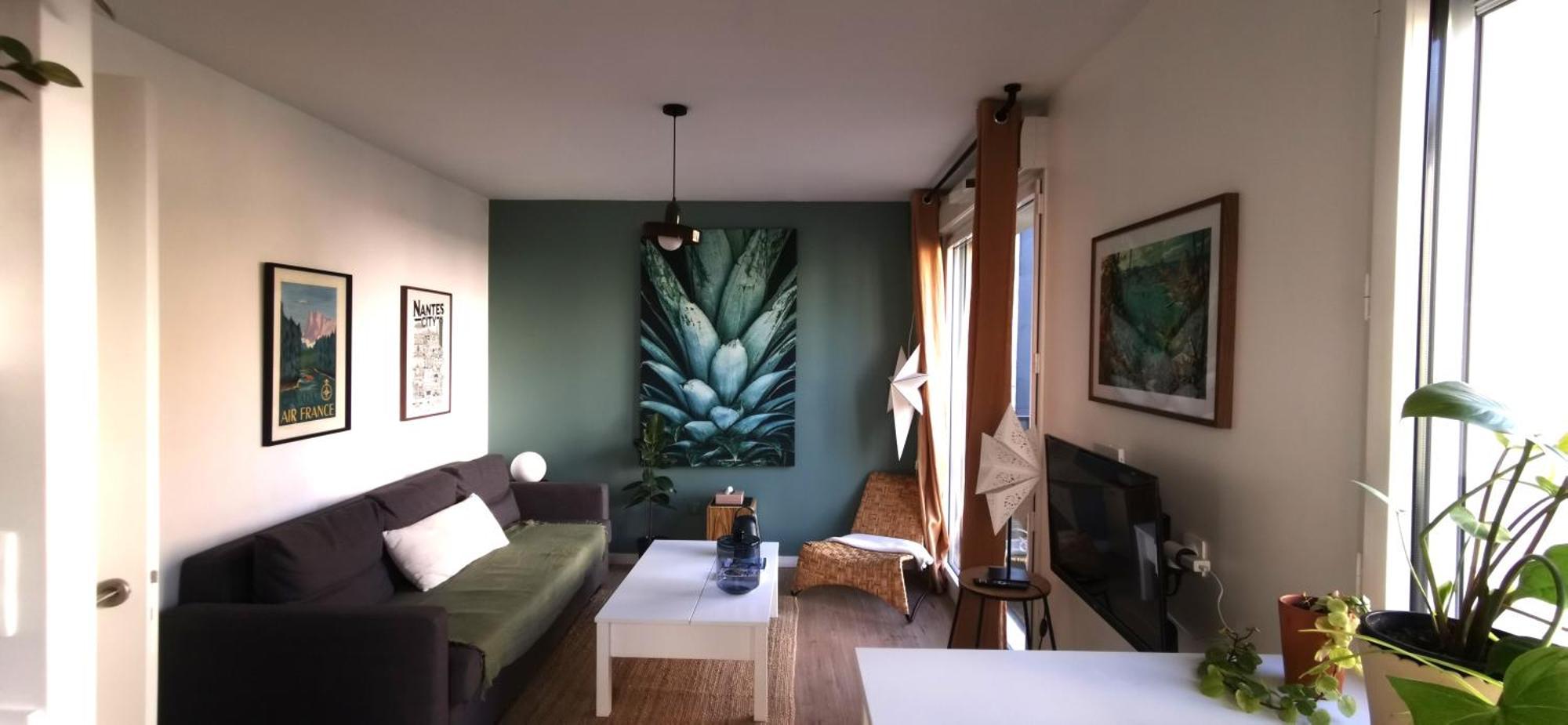 Appart T2 L'Ile De Nantes Avec Parking Prive Exterior foto